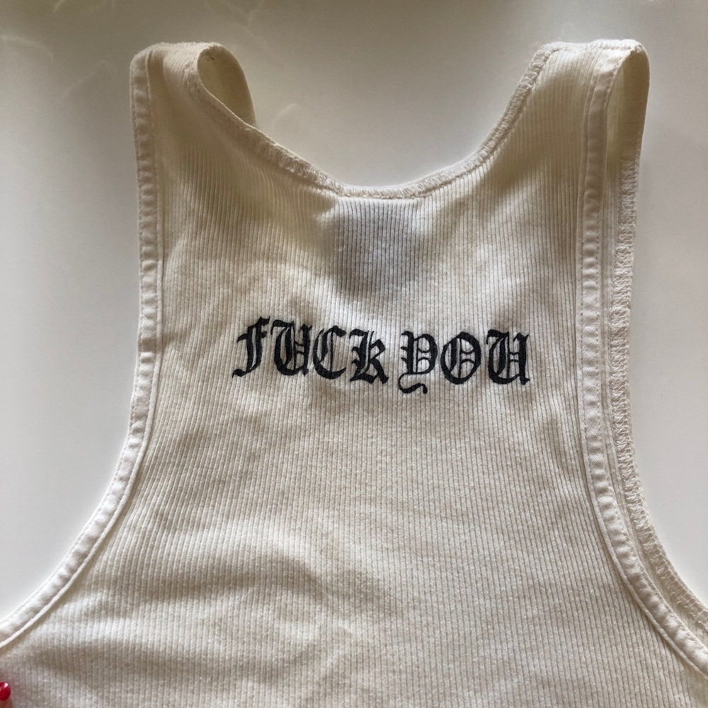 Chrome Hearts Authentic Genuine Tank Top M White